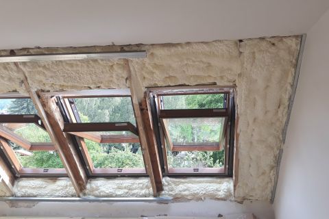 PUR střešní - Půdní vestavba