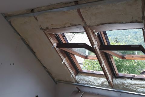 PUR střešní - Půdní vestavba