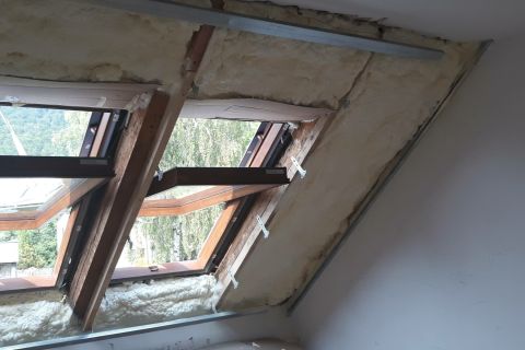 PUR střešní - Půdní vestavba