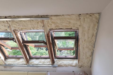 PUR střešní - Půdní vestavba