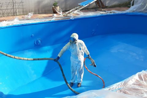 Polyurea - Bazén