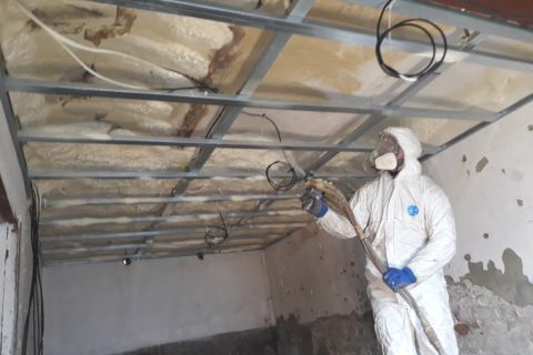 Izolace stropů PUR měkká v RD